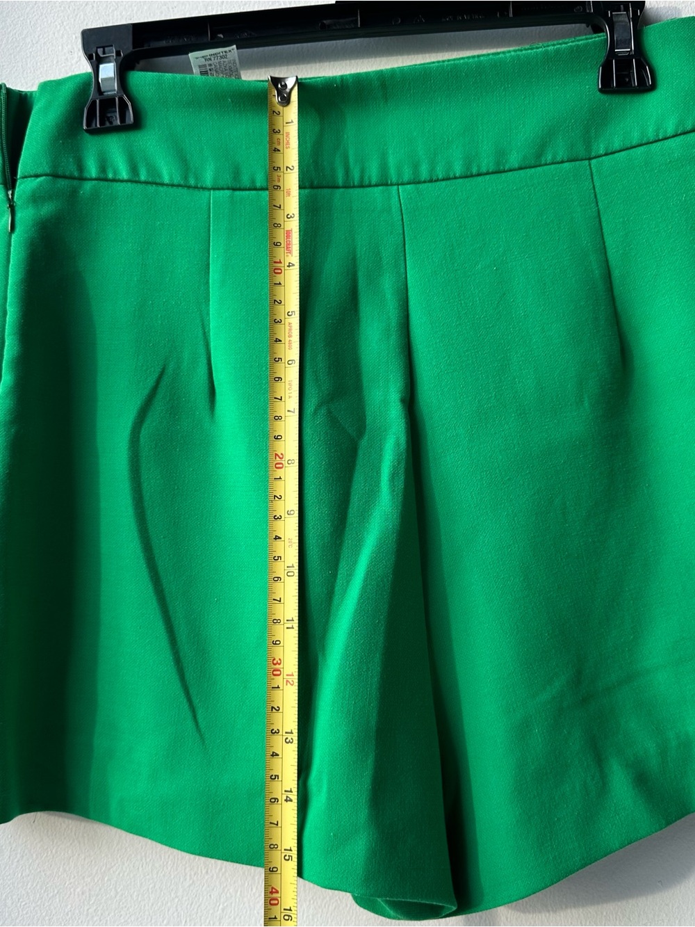 Zara women’s Shirt Size M Bright Green Women's Skort - Picture 5 of 5